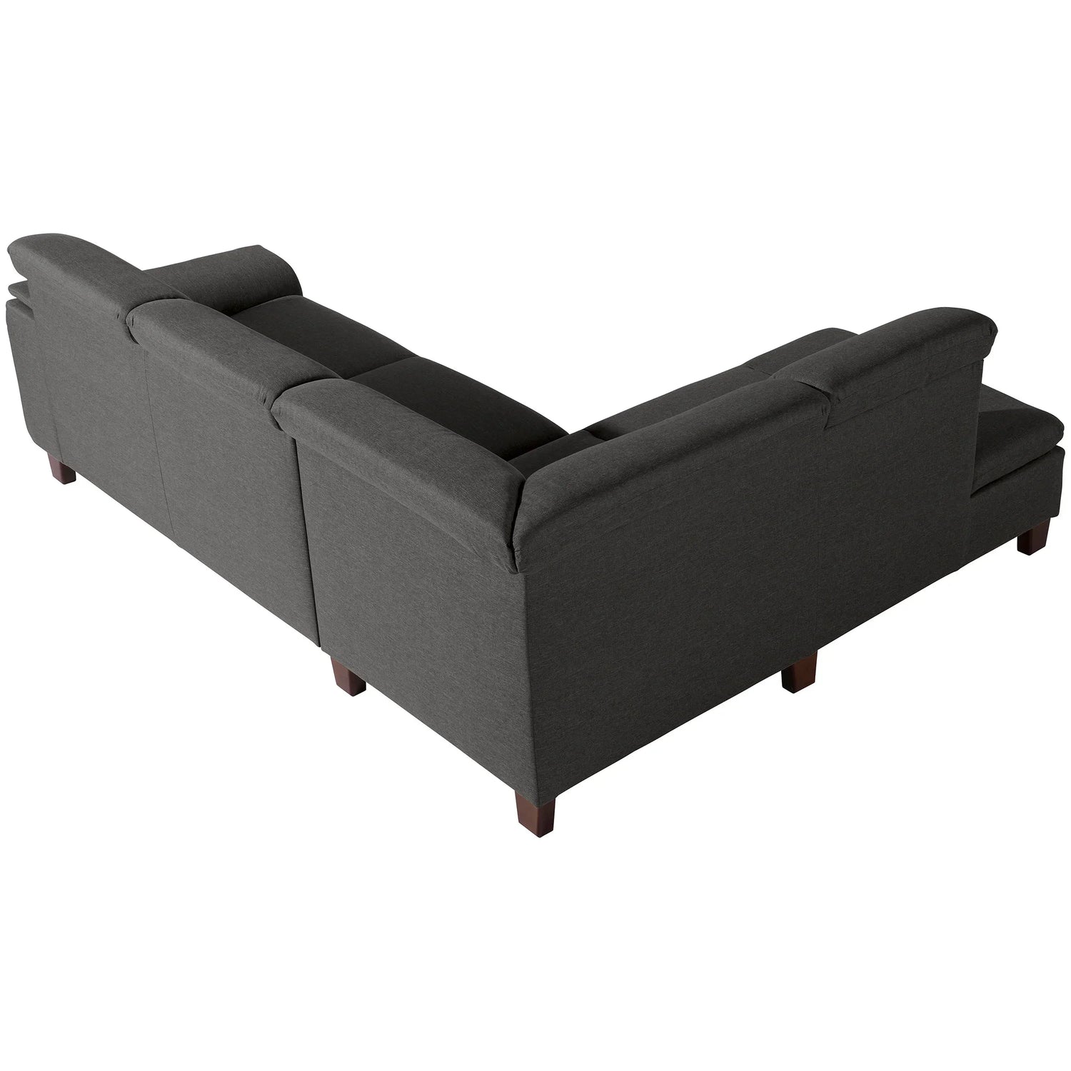 Aaron Ecksofa links mit Sofa 2,5-Sitzer rechts