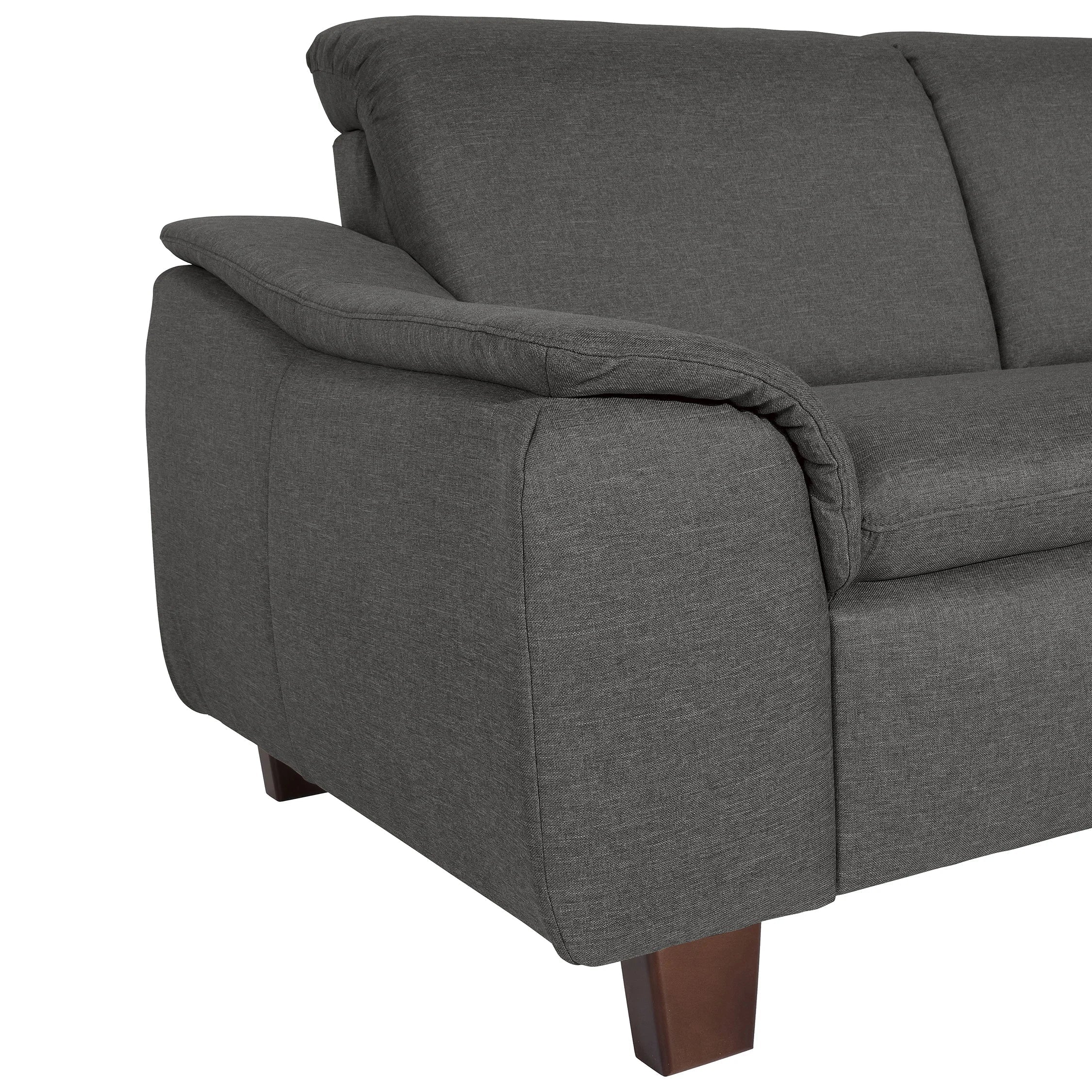 Aaron Sofa 2,5-Sitzer links mit Ecksofa rechts