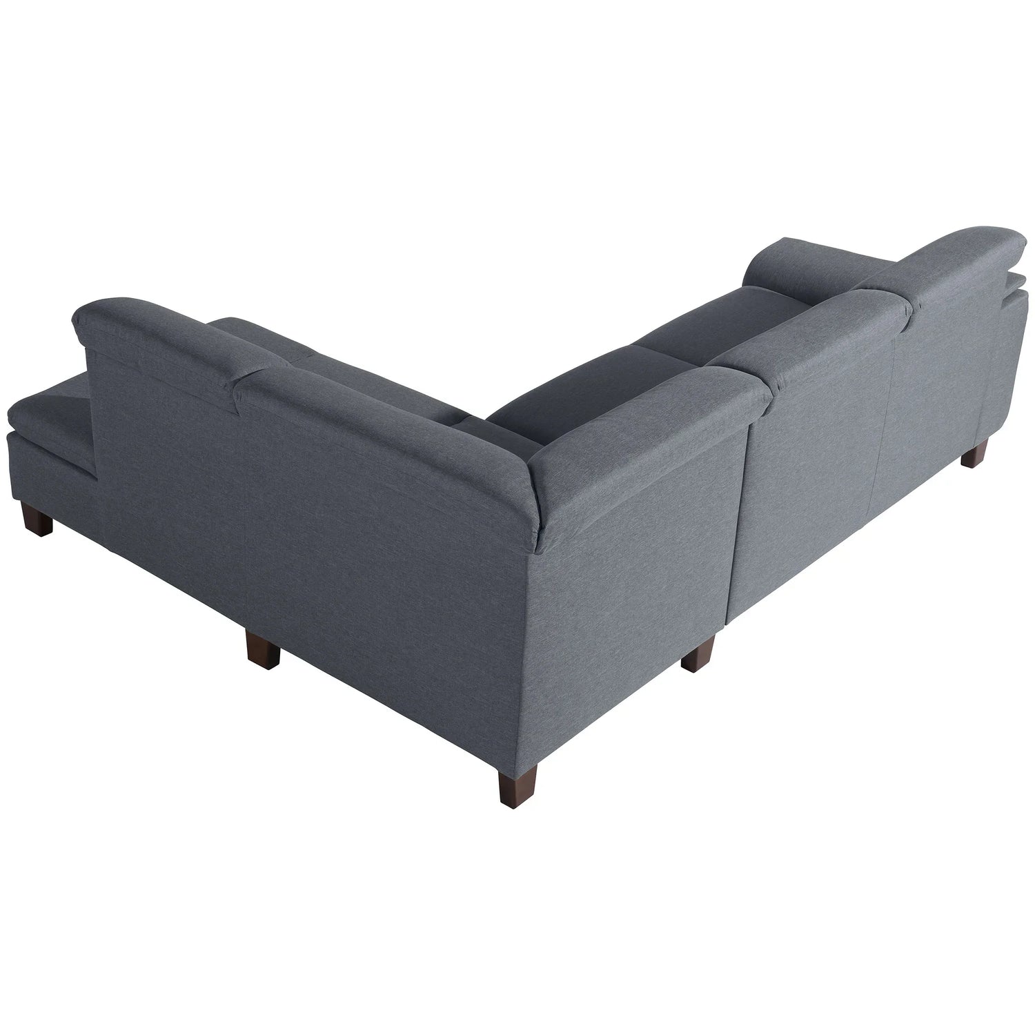 Aaron Sofa 2,5-Sitzer links mit Ecksofa rechts