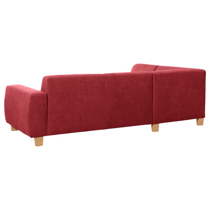 Blackpool Ecksofa links mit Sofa 2,5-Sitzer rechts