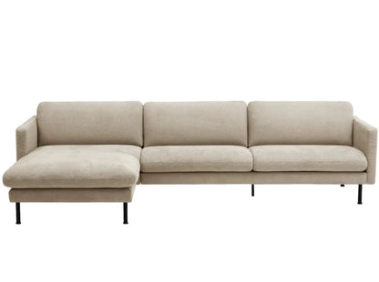 Nathan Sofa mit Longchair links