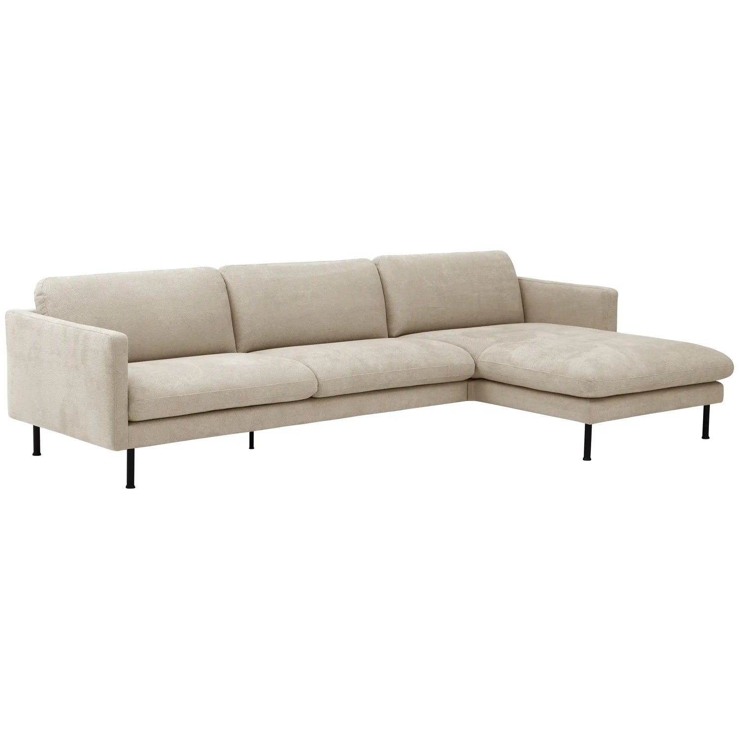 Nathan Sofa 2,5-Sitzer links mit Longchair rechts