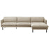 Nathan Sofa 2,5-Sitzer links mit Longchair rechts