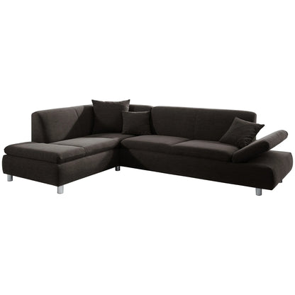 Prag Ecksofa links mit Sofa 2,5-Sitzer rechts