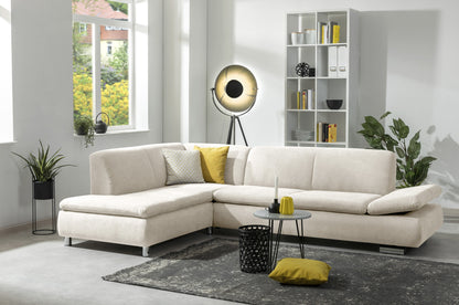 Terrence Ecksofa links mit Sofa 2,5-Sitzer rechts