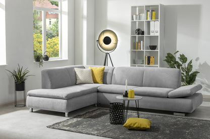 Terrence Ecksofa links mit Sofa 2,5-Sitzer rechts