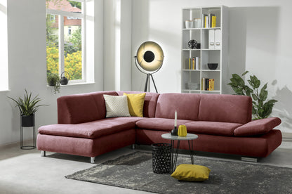 Terrence Ecksofa links mit Sofa 2,5-Sitzer rechts