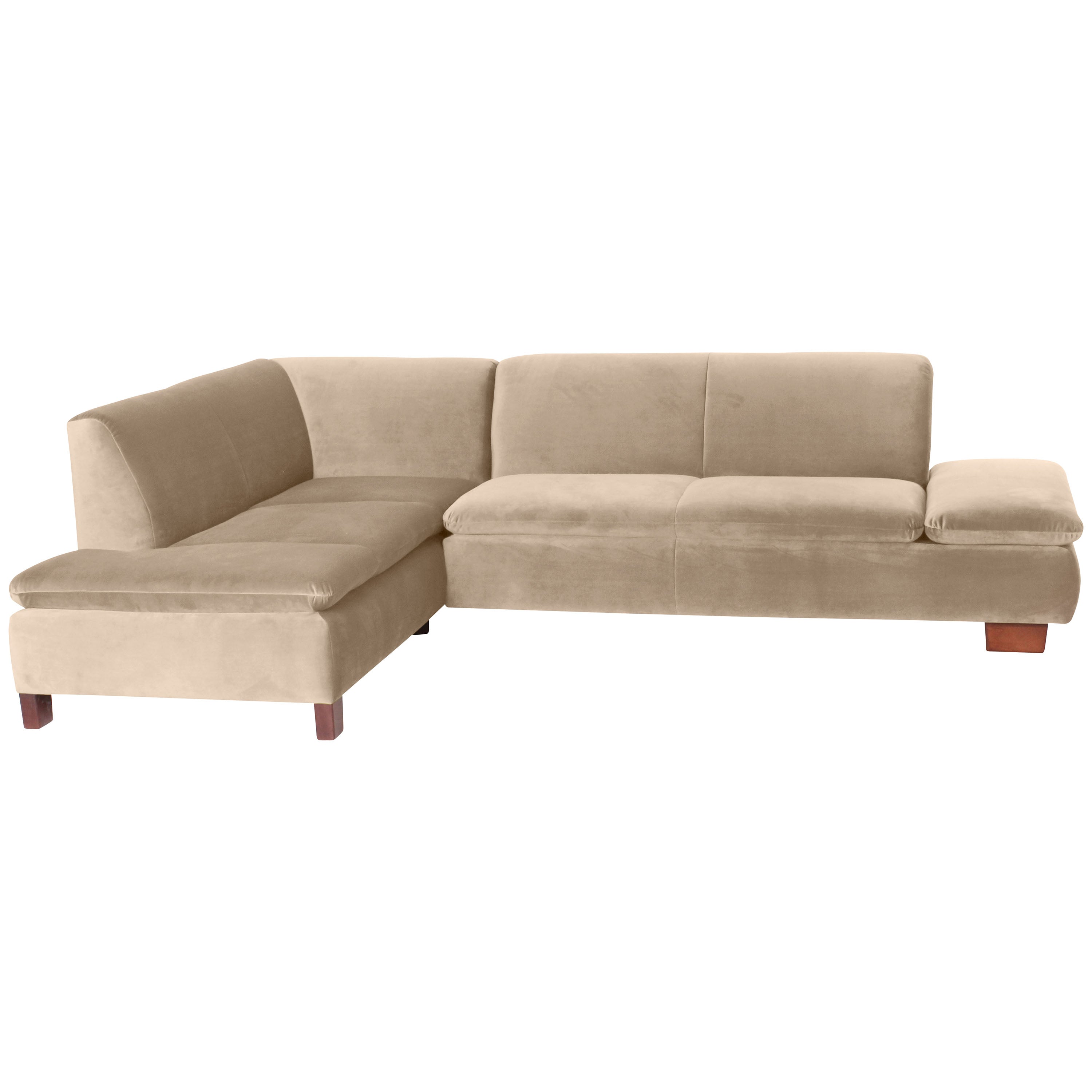 Terrence Ecksofa links mit Sofa 2,5-Sitzer rechts