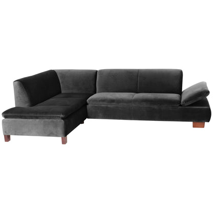 Terrence Ecksofa links mit Sofa 2,5-Sitzer rechts