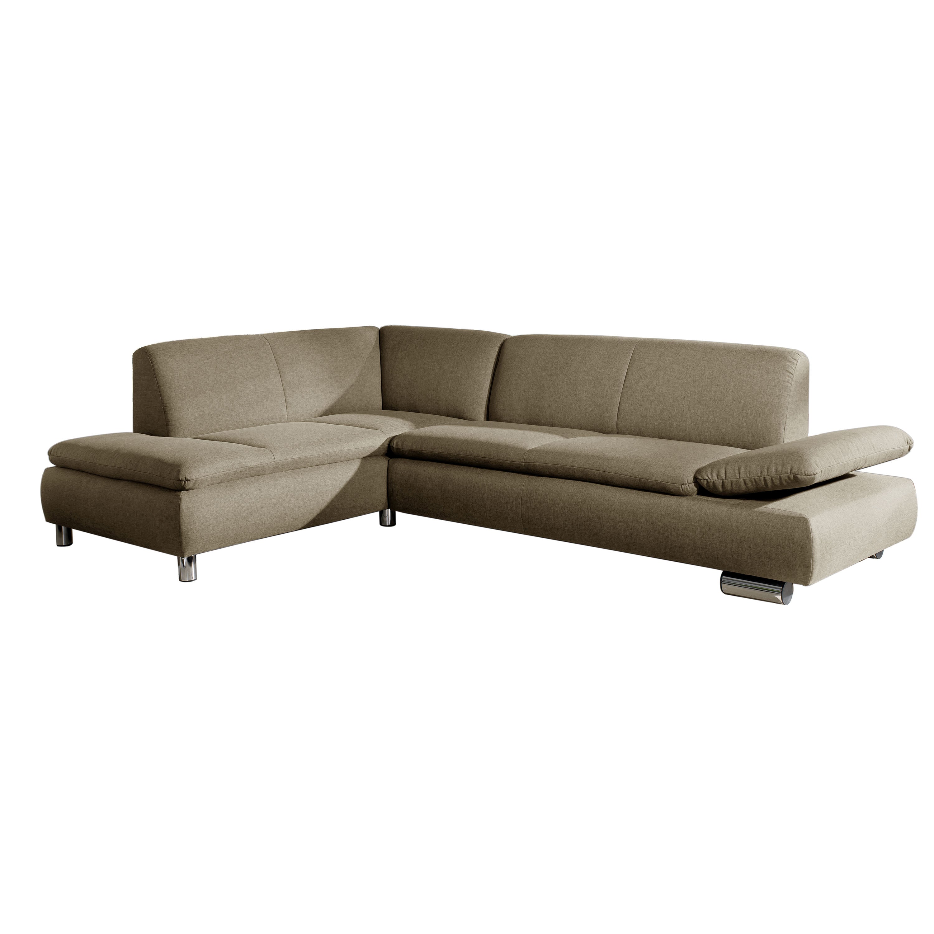 Terrence Ecksofa links mit Sofa 2,5-Sitzer rechts