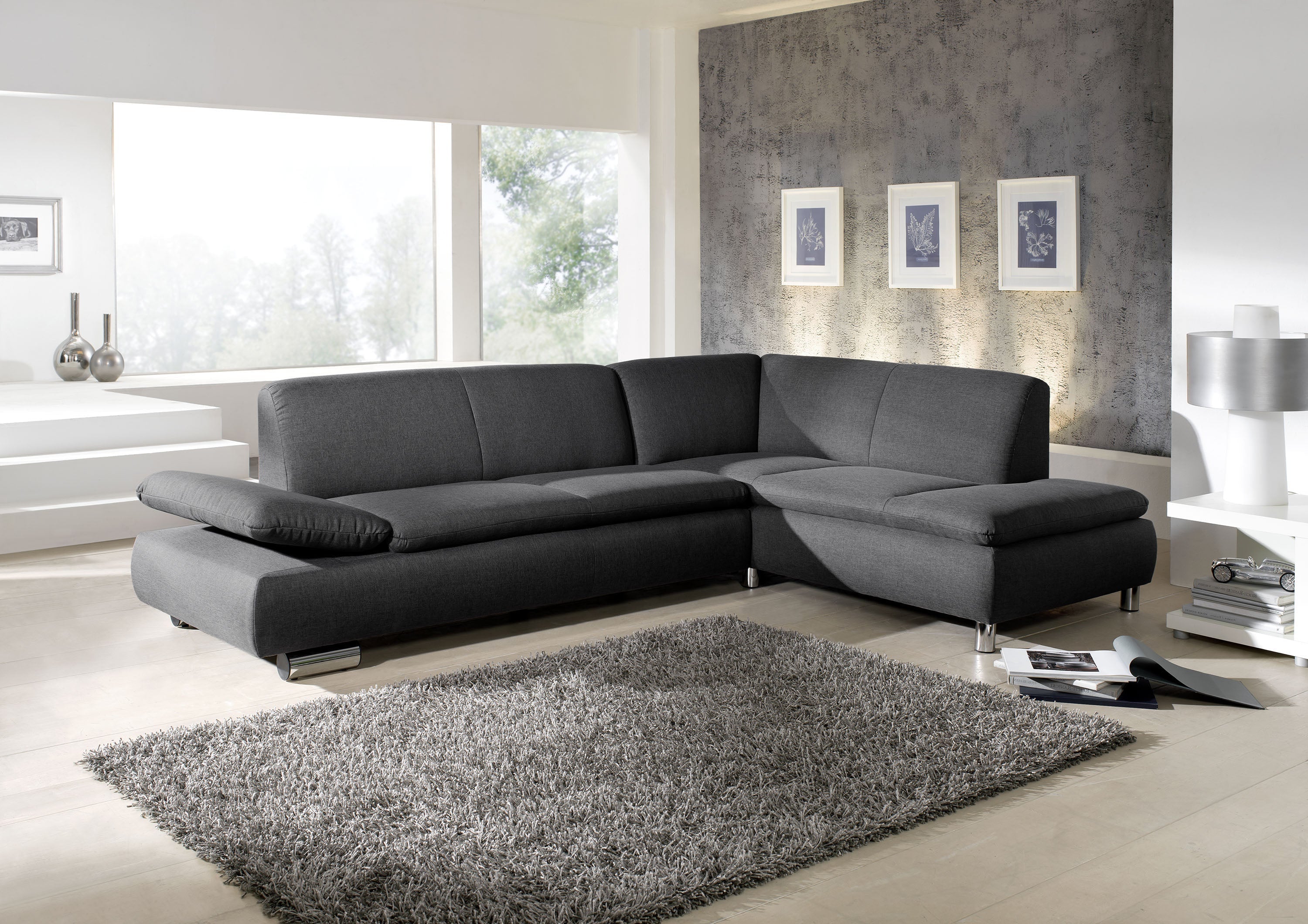 Terrence Sofa 2,5-Sitzer links mit Ecksofa rechts