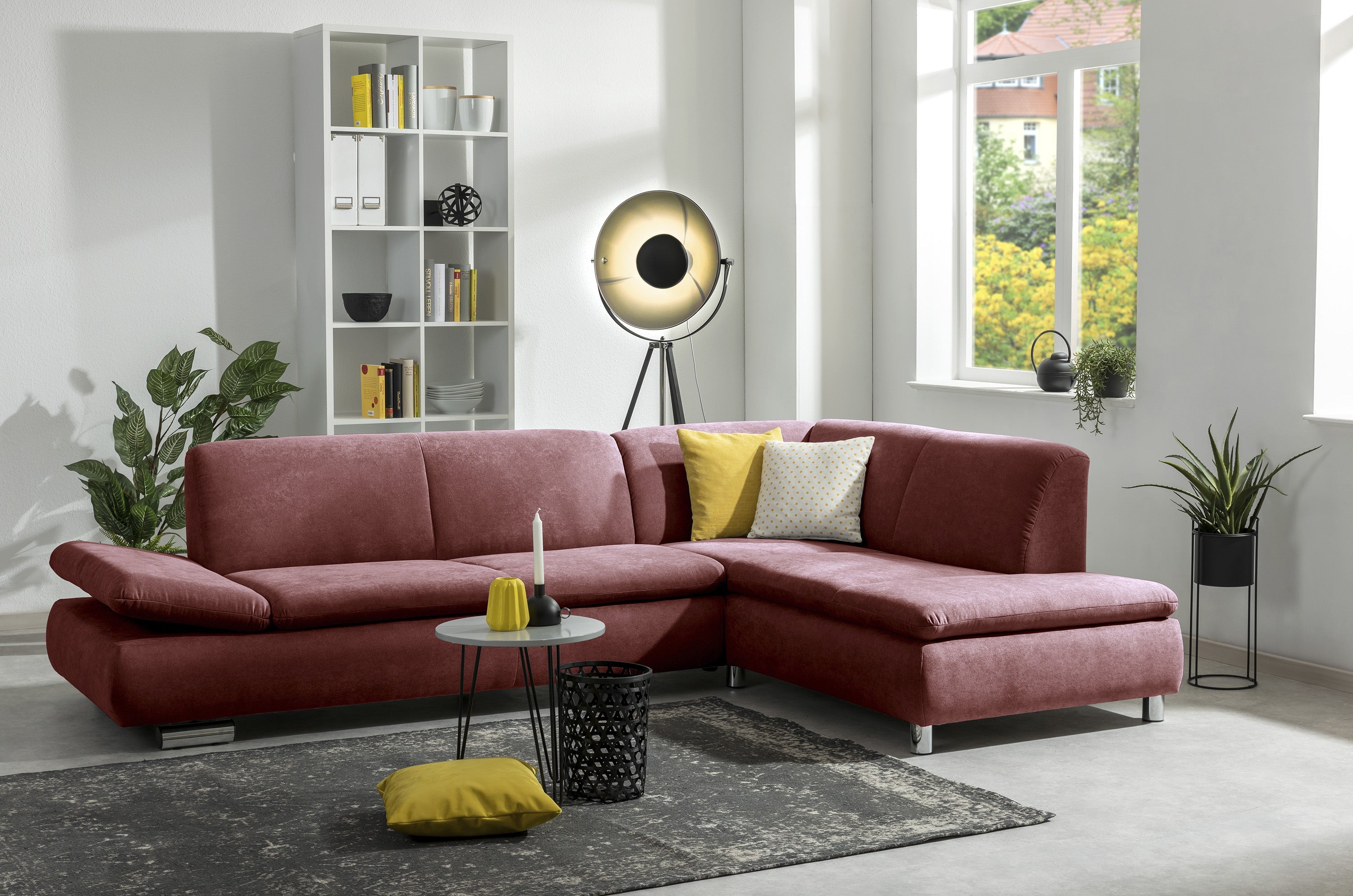 Terrence Sofa 2,5-Sitzer links mit Ecksofa rechts