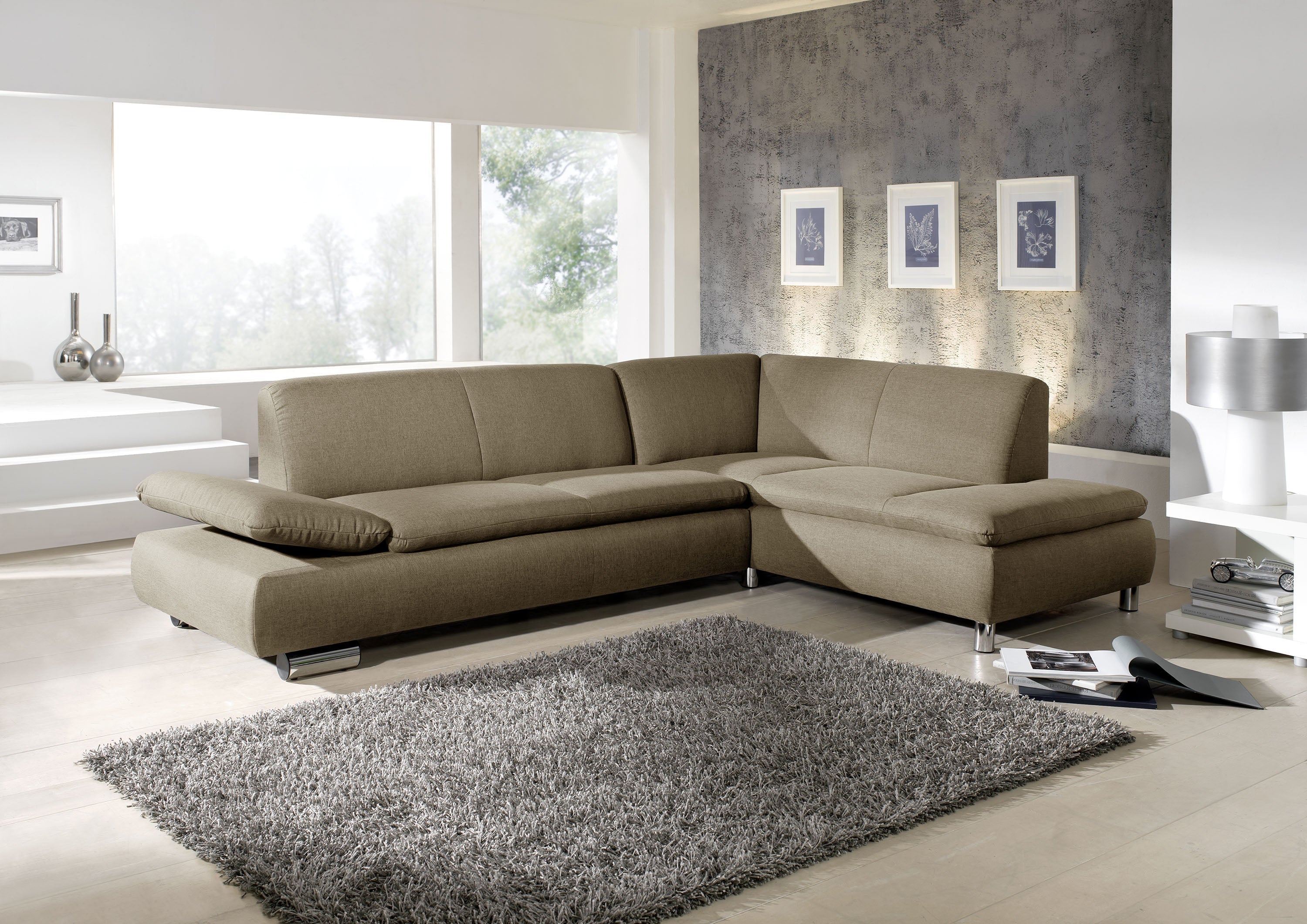 Terrence Sofa 2,5-Sitzer links mit Ecksofa rechts